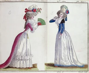 Modeplatte, 1789 (Farbstich)